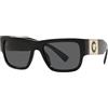 Versace 0VE4406 56 GB1/87 Occhiali da sole, Unisex-Adult, Multicolore (Multicolore), Taglia unica