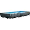Intex Piscina con pompa a sabbia (975x488x132cm) per 6 persone ULTRA FRAME