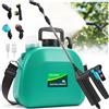 Pompa Irroratrice a Batteria 8L, 3 Velocità Pompa a Spalla a Batteria Con Indica