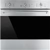 SMEG SF6381X FORNO ELETTRICO VENTILATO INCASSO INOX 60CM 6 FUNZIONI CL.A