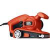 Black & Decker levigatrice a nastro 230 W con sacco e carta vetrata
