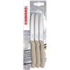 Kaimano Coltelli da Tavola Italicus Tortora Set 6 Pezzi Acciaio Inox Originali