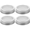 4 Pcs Sprouting Lid Coperchio Del Barattolo Germogliatore Di Soia Paglia