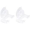 2 Pcs Supporto Per Rasoio Ventosa Porta Accessori La Rasatura Da Uomo