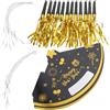 12 Set Cappellini Da Festa Di Carta Happy New Year Per Feste Capodanno