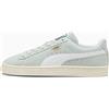 PUMA Suede Classic Scarpe Sneakers Unisex Verde Chiaro Bianco Limited Stock