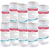 FILTRIACQUAITALIA Cartuccia Filo Avvolto 5 Pollici Micron 5 Set 10 Pezzi | Filo Avvolto di Polipropilene Sedimenti