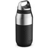 ION8 PRIMO ROAM Borraccia Termica 320 ml (11 oz) - Acciaio Inox Antiperdita, Rivestimento Ceramico, Isolamento Sottovuoto per Bevande Calde e Fredde, Lavabile in Lavastoviglie, Blu NavyNero