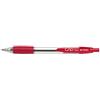 Hi-Text 901 Grip confezione 12 penne a scatto punta media 1 mm colore rosso