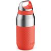 ION8 PRIMO ROAM Borraccia Termica 320 ml (11 oz) - Acciaio Inox Antiperdita, Rivestimento Ceramico, Isolamento Sottovuoto per Bevande Calde e Fredde, Lavabile in Lavastoviglie, Blu NavyCorallo