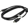 vhbw Cavo dati USB-C per Olympus SH-21 SP-310 SH-25MR SH-25 SH-50 SP-350 SP-320 150cm