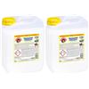 Chanteclair - Sgrassatore Universale, Superpotente, Profumo di Limone, Formula Originale, Formato Professionale - 5 Litri (Confezione da 2)