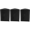 3 Pcs Materiale Fonoassorbente Isolamento Acustico Pannello Tappetino