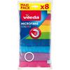 Vileda Panni Colors 100% Microfibre 30X30Cm 8Pz