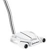TaylorMade Spider GHOST putter bianco doppia curva 35ich RH albero in acciaio...