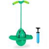 Relaxdays Salterello per Bambini, Pogo Stick con Palla Salta-salta e Manici, max. 100 kg, 74x39x29 cm, Gioco da Esterno