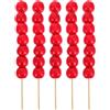 5pcs simulazione verniciata da zucchero candito tradizionale snack cinese