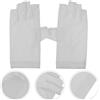 1 paio di guanti per unghie anti -UV guanti manicure guanti guanti guanti