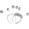 3 Pcs Cerchietto Glitterato Accessori Per Capelli Cosplay Fasce Antenne