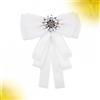 1Pc Bowknot Spilla Camicia Strass Corpetto Decorativo Molletta da
