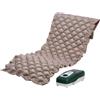 CURA FARMA - Materasso Antidecubito Gonfiabile in PVC con Compressore Regolabile, Ciclo Alternato - Materassino Antidecubito Detraibile, Silenzioso per Anziani e Pazienti con Mobilità Ridotta