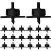 20 Pcs Emettitore Di Irrigazione Goccia Raccordi Per Gocciolatoi Ugello
