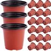 120 Pcs Vasi Da Coltivazione Piccoli Per Fiori Vivaio in Plastica
