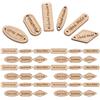 50 Pcs Targhette Fatti Mano Handmade Etichette Bottoni Artigianali
