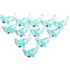 12 Pcs Statuetta Di Squalo in Miniatura Figurina Piccoli Animali
