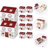 10 Pcs Scatole Porta Biscotti Di Caramelle Per Matrimoni Piccole