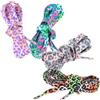 4 Pairs Leopard Print Shoelaces Casual Shoes Stringhe Da Scarpe Accessori Per