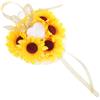 Cuscino Anelli Matrimonio Porta Fedi Girasoli Cuscini Portafedi Per