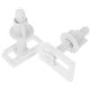2 Pcs Viti Per WC Riparazione Del Bagno Tavoletta Universali Sedili in Plastica