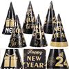 6 Pcs Cappellini Da Festa Di Carta Decorazioni Anno Nuovo Per Feste Capodanno