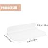2 Pcs Mensola Portaoggetti Per Doccia Vasca Da Bagno Asciugamani Scaffale Il