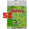 WETTEX 5 X WETTEX Panno Spugna Multiuso 3 Pezzi per Pulizia
