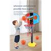 Canestro Basket Regolabile per Bambini con Pallone Gioco Sport Interno Esterno