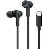 Belkin Cuffie Auricolari con Cavo Cablate In-Ear Nero Rockstar G3H0002BTBLK
