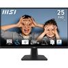 MSI PRO MP252 Monitor 24.5" IPS FHD 100Hz 1ms Altoparlanti Integrati Anti-Flicke