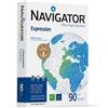 NAVIGATOR Carta A4 Opaco Bianco per Stampa Laser e Inkjet 90 g/m²