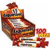 Liquirone Original 100 Pezzi Caramelle al Cioccolato e Liquirizia Stick Barrette