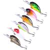 1 set di 6 pezzi esche colorate di pesca peschereccio esca vitale