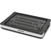 G3 Ferrari G10206 Tito Barbecue, 1800 W, Smokeless, Regolazione Temperatura, Piastra XL 36,5 x 25,5 cm, Dispositivo di Sicurezza, Vassoio Raccogli Grasso, Completamente smontabile, Nero
