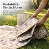 Coperta Pic Nic Impermeabile 200x200cm - Telo Campeggio per Esterni