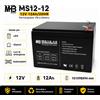 MHB batteria 12v 12ah ricaricabile MS12-12 NP12-12 per CARROZZINA MORETTI CM 400