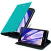 Cadorabo Custodia per Huawei ASCEND P7 Portafoglio Cover Ecopelle Magnetica Libro