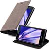 Cadorabo Custodia per Huawei ASCEND P7 Portafoglio Cover Ecopelle Magnetica Libro