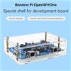 Areyourshop Banana Pi Openwrt One Shell Guscio protettivo trasparente in acrilico Antenna H7