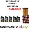 Selenia 5 Litri Olio Petronas Selenia WR Pure Energy 5W30 955535-S1+FILTRO 1.3 MTJ Omagg