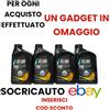 TUTTE 4 Litri Olio Motore Selenia Multipower Gas 5W40 GPL METANO Mopar